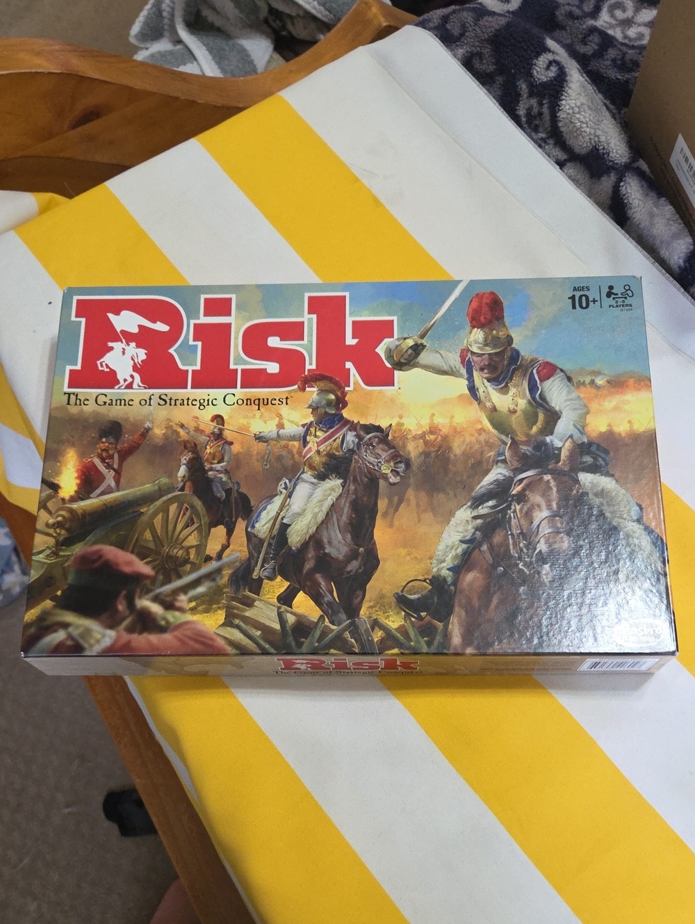 Hasbro Risk Board Game 2015 Edition Open Box All Components Still In Seal Packs